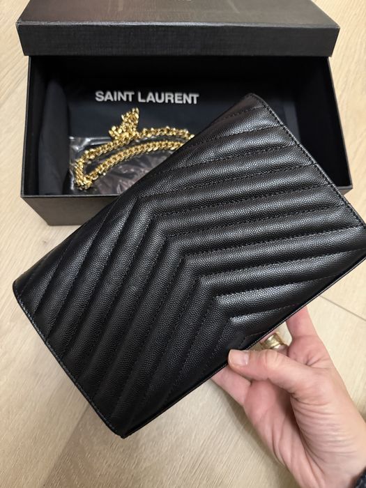 YSL torebka kate na ramie black