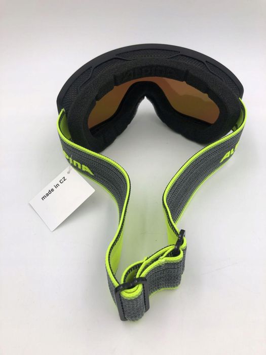 Gogle narciarskie Alpina Scarabeo Q-Lite UV OTG czarne unisex