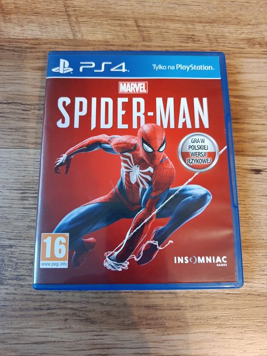 Gra Spiderman PS4 wersja pl dubbing
