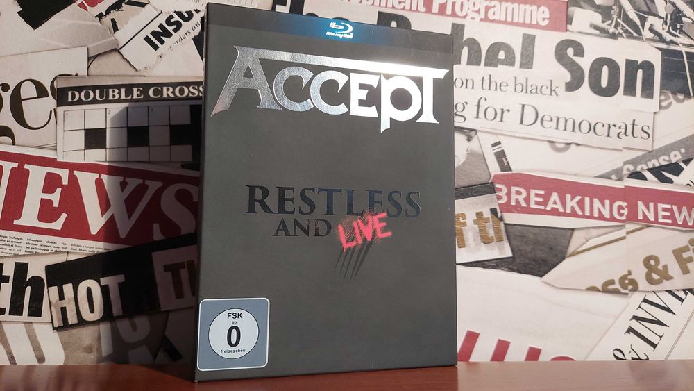 Accept - Restless And Live Koncert na Blu-ray + 2xCD