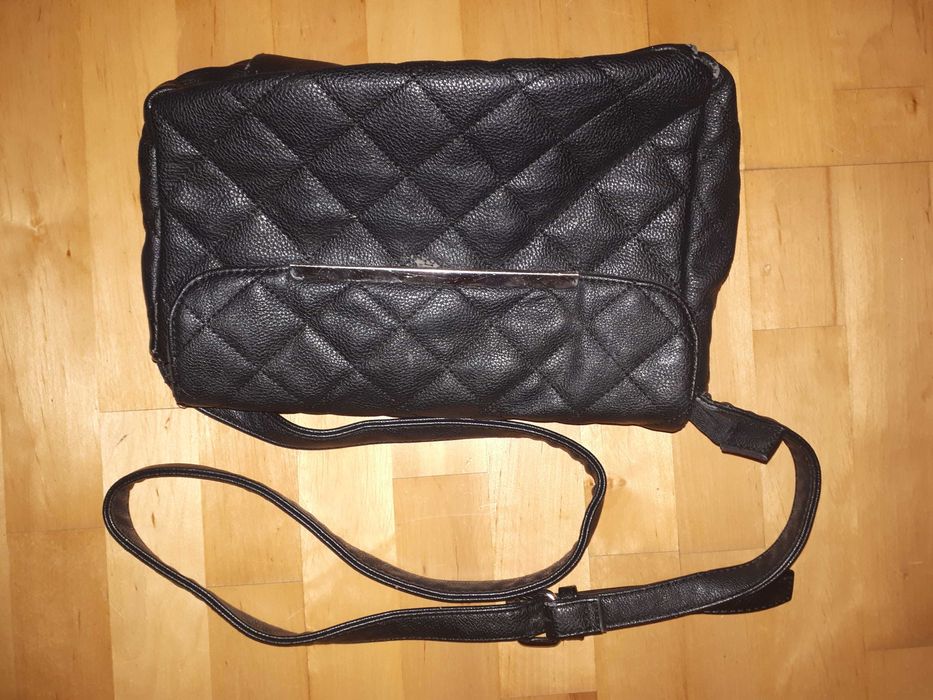Torebka damska czarna 26x17cm