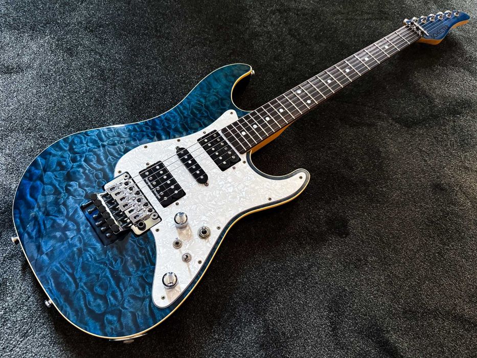 Schecter SD-2-24-AL See-Thru Blue/Rosewood Warszawa Mokotów