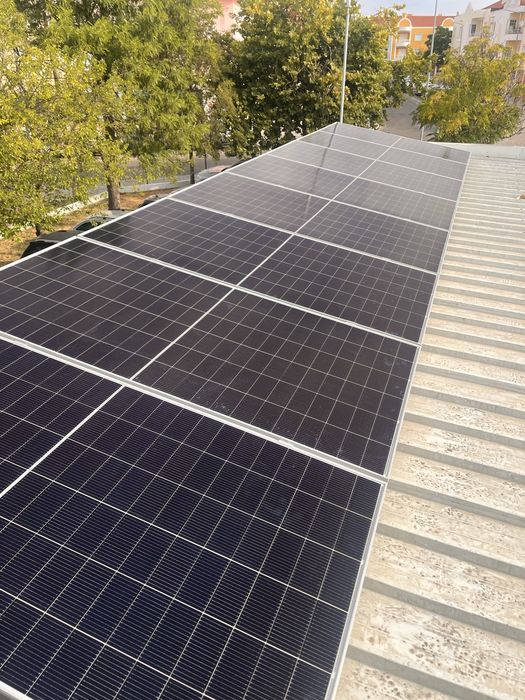 Instalação de painel solar