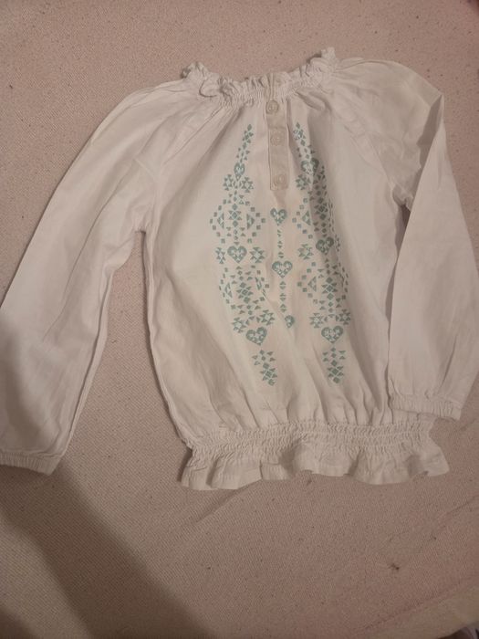 Koszula bluzka biała 104