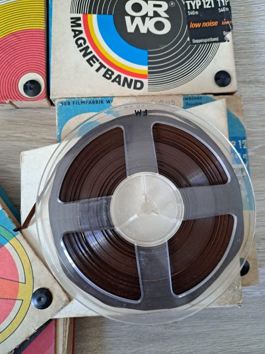 Magnetofon szpulowy sprawmy plus kasety Unitra ZetK140