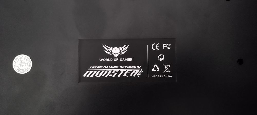 Teclado World of Gamer Monster