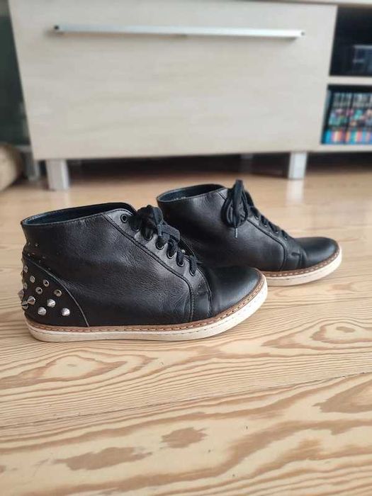 Buty Gino rossi czarne skórzane rozmiar 37