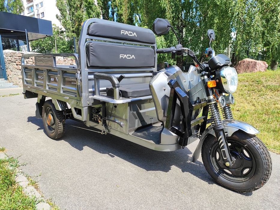 Електротрицикл вантажний  FADA ВІЛ,Фада ВОЛ  1000W    Доставка!Сервіс