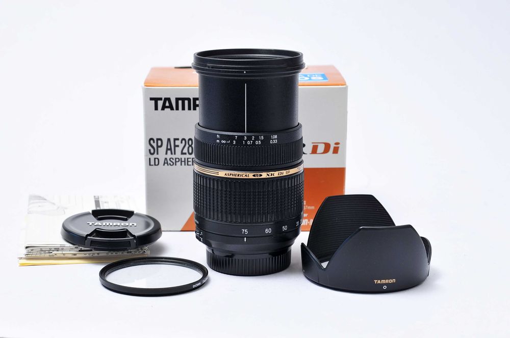 Tamron SP AF 28-75mm f2.8 XR DI p/ Nikon fulframe