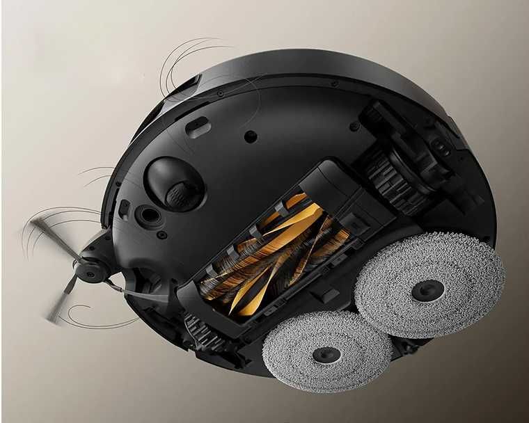 Robot sprzątający z mopowaniem i stacją konserwacyjną 24 000 Pa kamera