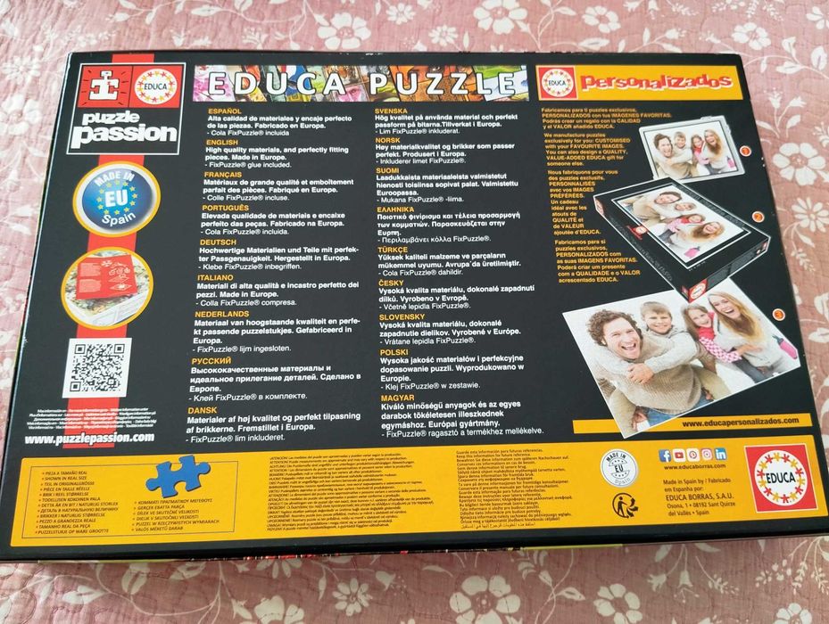 Puzzle 2000 peças Comboio