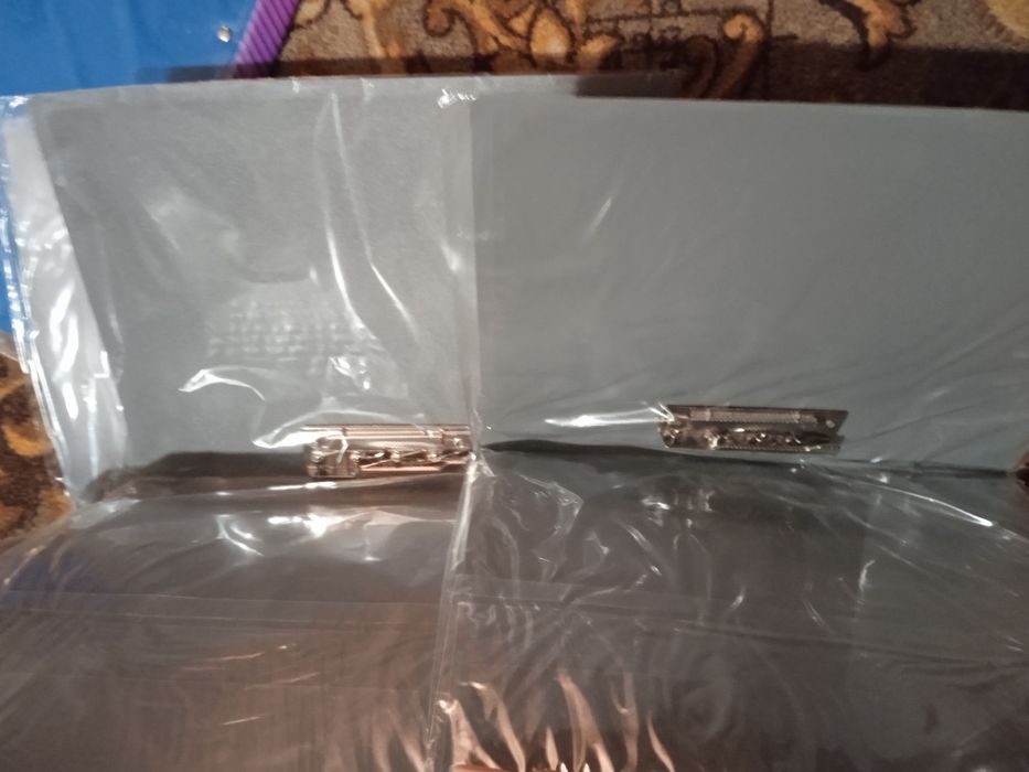 Папка с пружинным механизмом А4 Economix, пластик черная