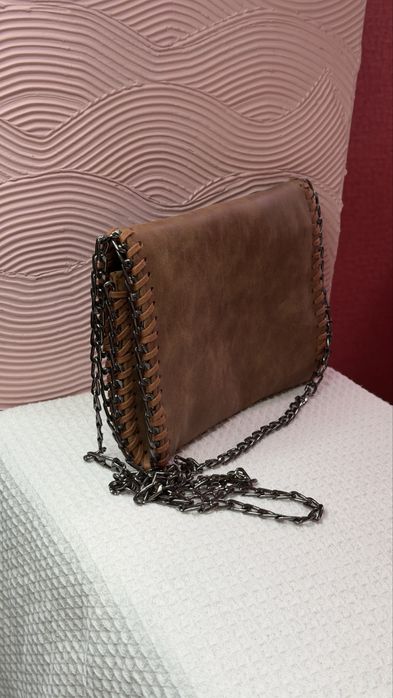 Коричнева сумка Stella McCartney