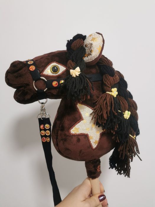 Konik hobby horse konik na kiju A4