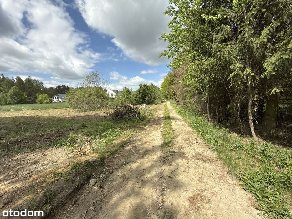 Działka 1292 m² w miejscowości Ciasne - WZ na dom jednorodzinny - Widok 3