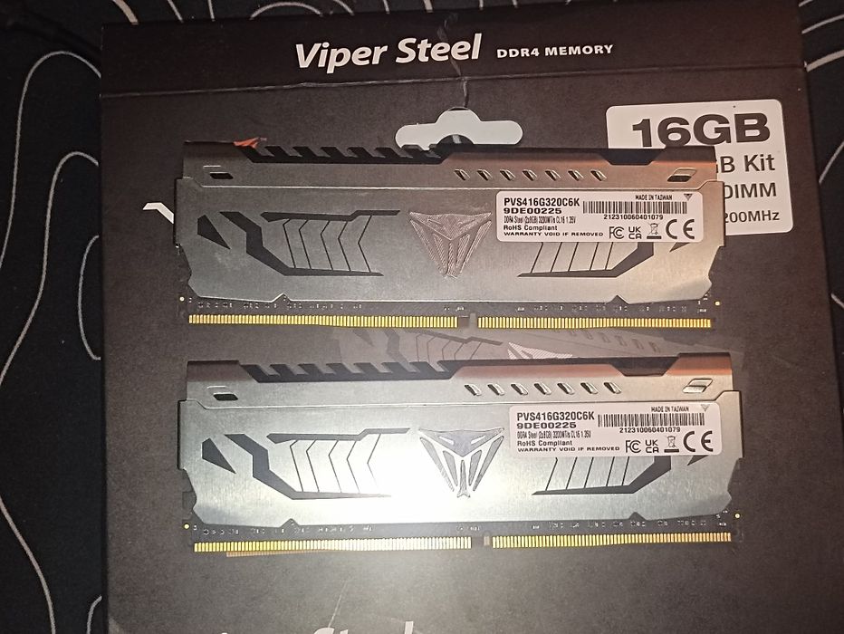 Ddr4 16gb (8x2) Patriot viper