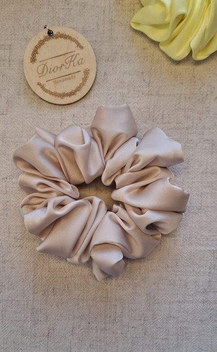 Gumka do włosów scrunchie średnia