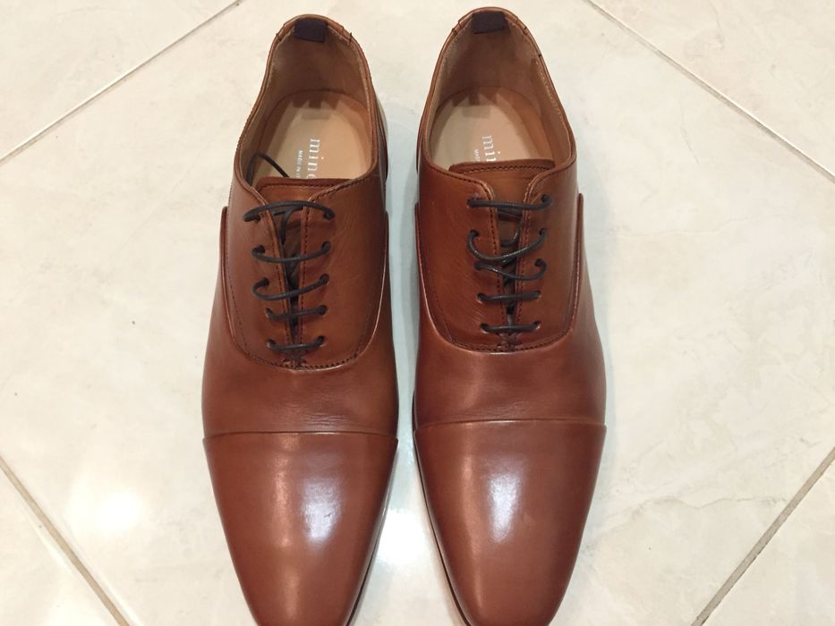 Туфлі нові чоловічи шкіряні італійськи Minelli 42,5-43 размер