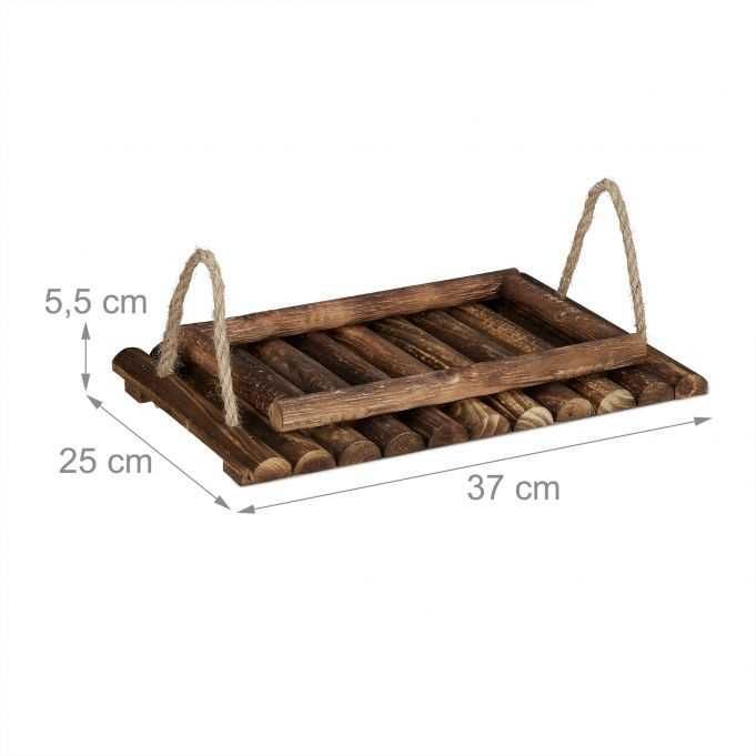Karmnik podstawka do karmienia ptaków 25cm x 37cm