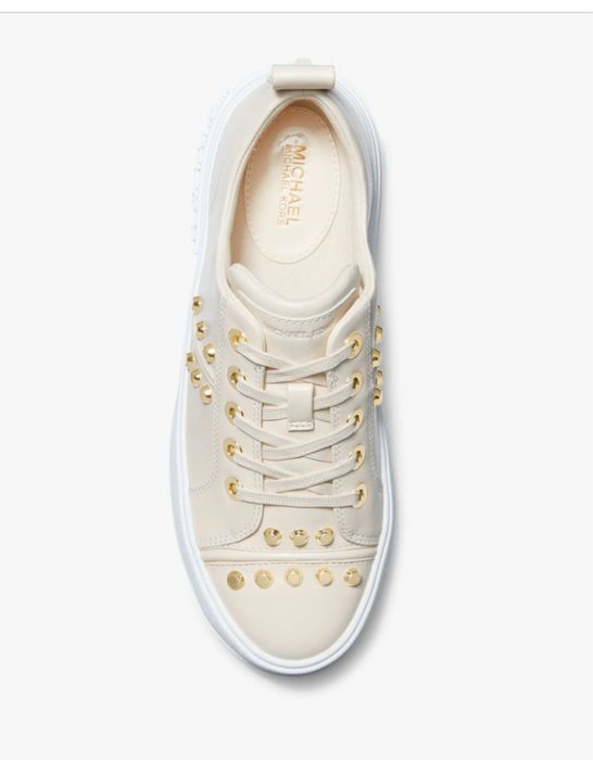 Жіночі кеди Michael Kors Evy Stripe Lace Up Leather 24.5 см