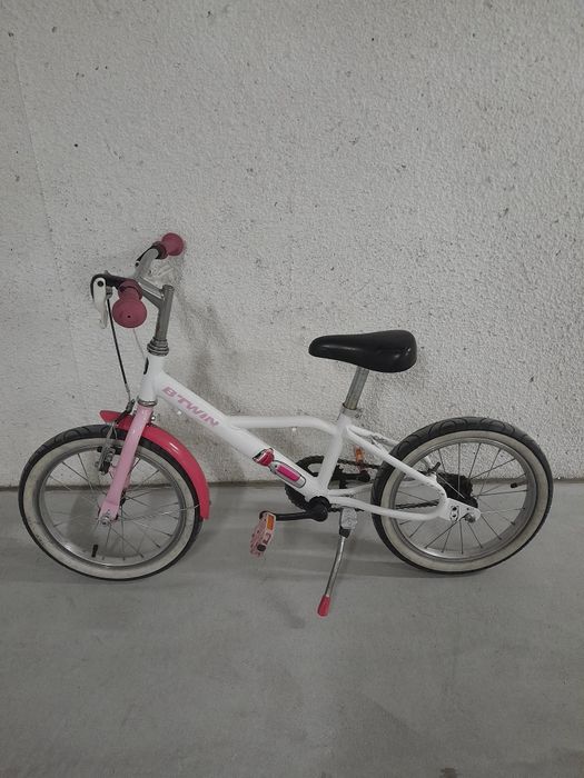 Rower dziecięcy, różowy
