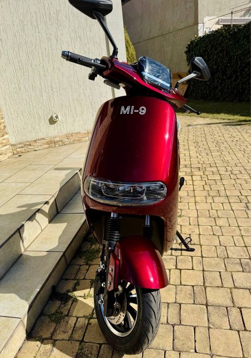 Електроскутер Eclipse червоний (2500Вт), оригінал + ГАРАНТІЯ