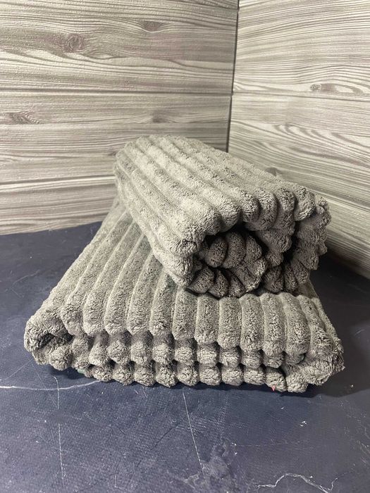 Рушники Шарпей різні кольори банні, для лиця та рук, Мікрофібра