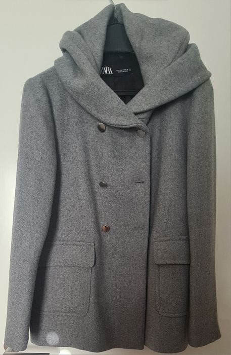 Casaco cinzento Zara