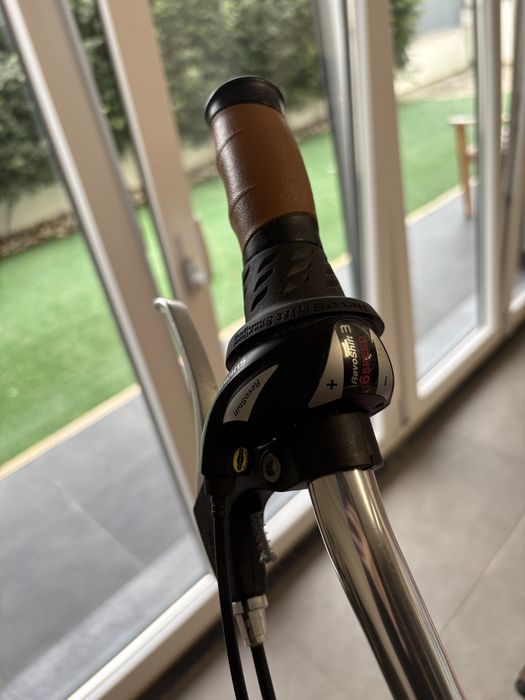 Bicicleta urbana airbici cruiser rosa