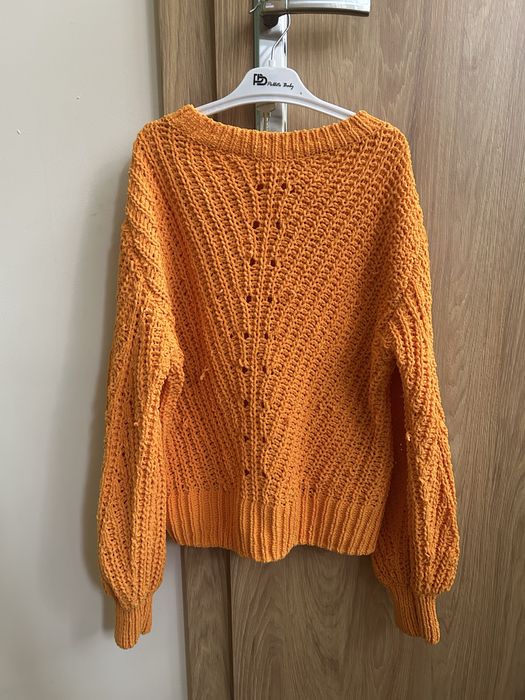 Pomarańczowy sweter H&M
