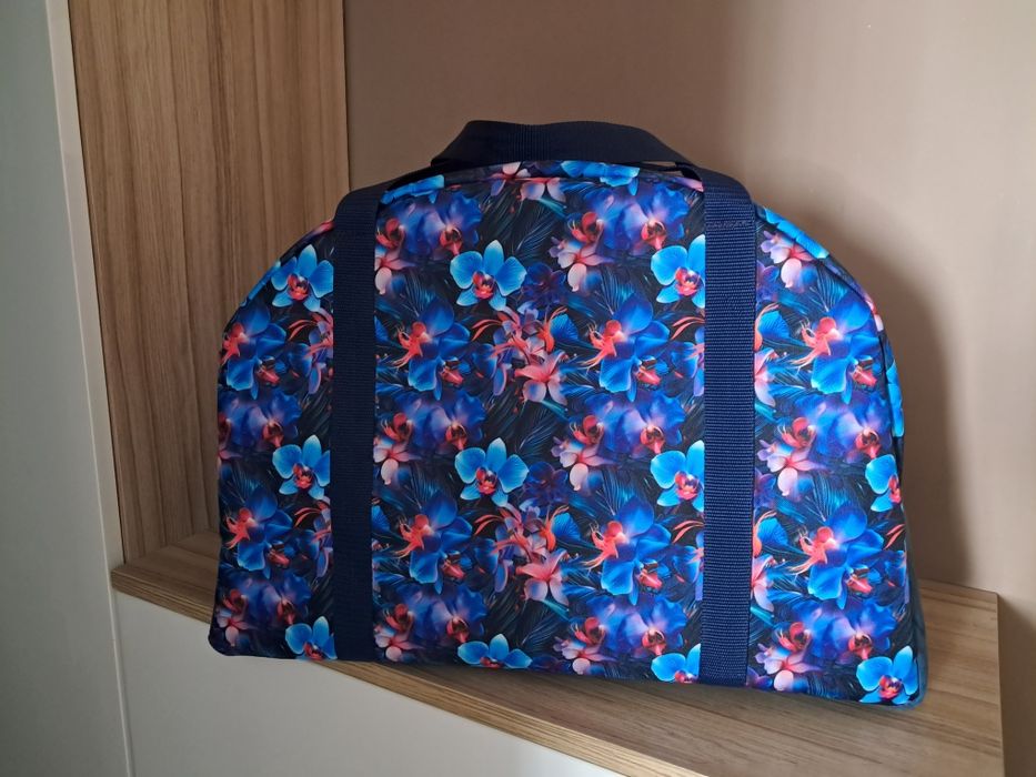Duża torba podróżna handmade