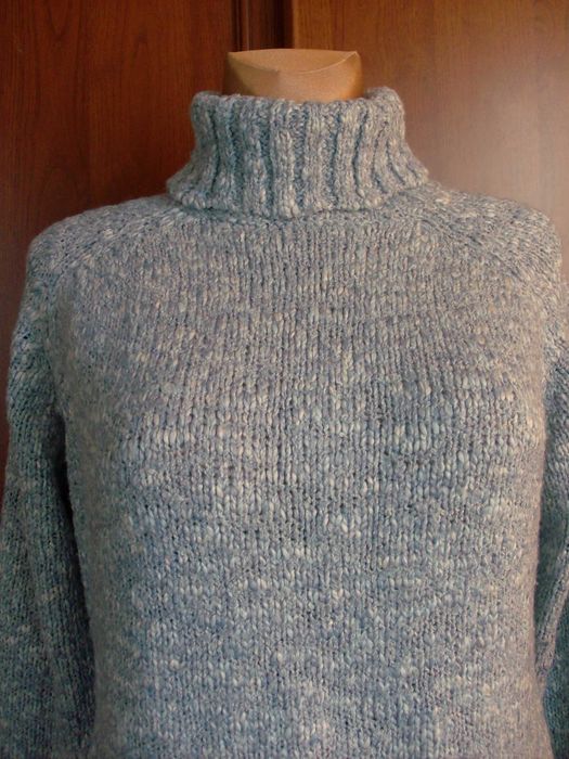 Sweter ciepły golf R.46 Next wełna