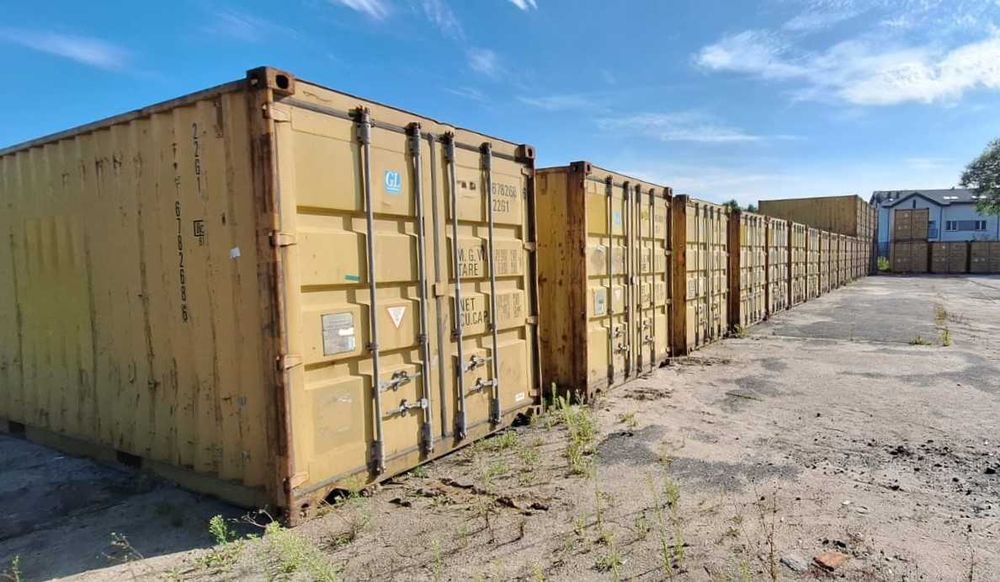 KONTENER MORSKI 20′DV - dostępny od ręki, 6-metrowy, Starogard Gdański