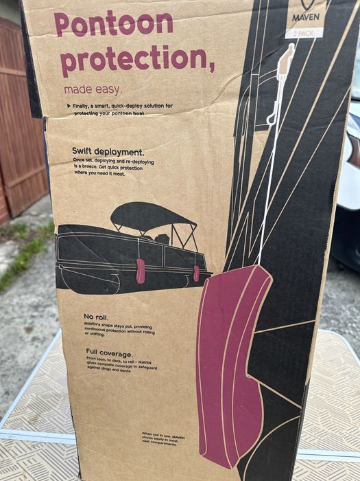 Odbijacz do łodzi pontonowych,katamaran, Premium 2szt