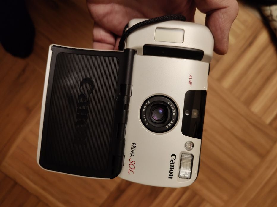 Canon solarny  Prima SOL aparat analogowy  made in  Japan