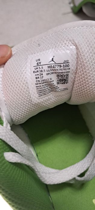 Buty air Jordan 1 low SE BG r.38.5