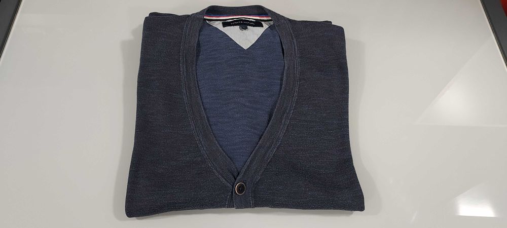 Cardigã Tommy Hilfiger homem em muito bom estado
