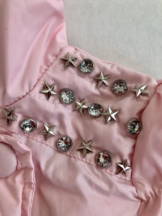 Весення ветровка  куртка пальто бомбер Roberto Cavalli с камнями