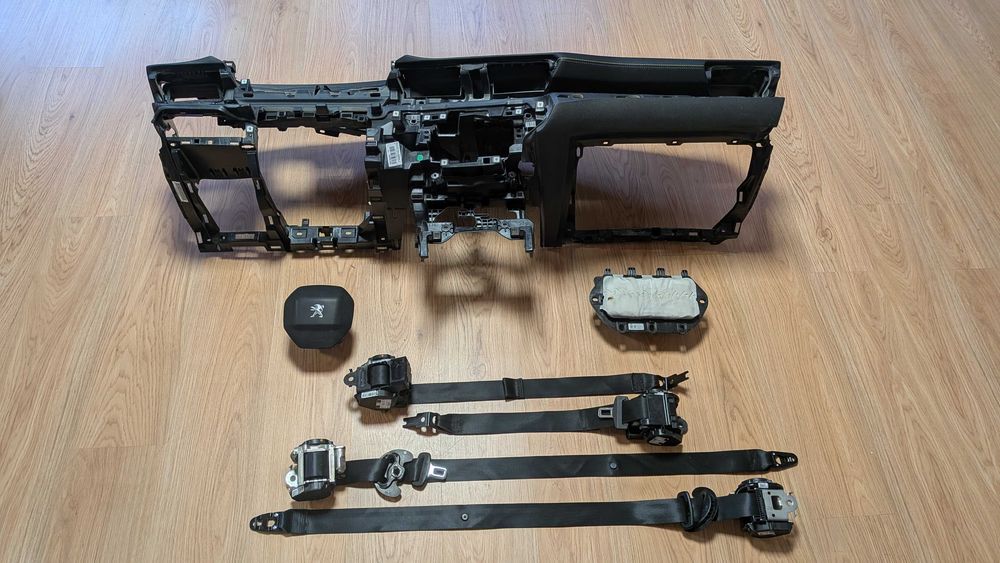 Conjunto Kit Airbags Tablier Peugeot 508 2 de 2018 em diante Original