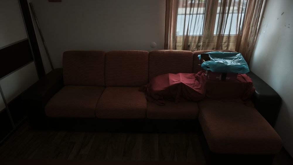 Sofá 4 lugares com chaise long