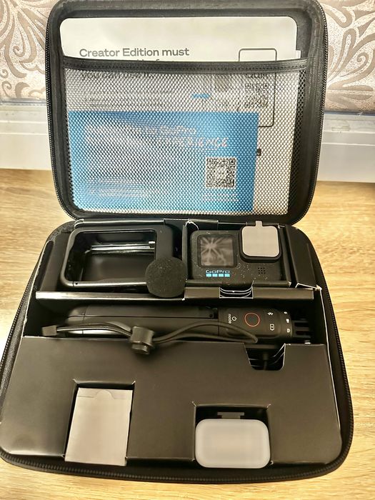 Gopro 12 повний комплект, новий,  + 128 Гб
