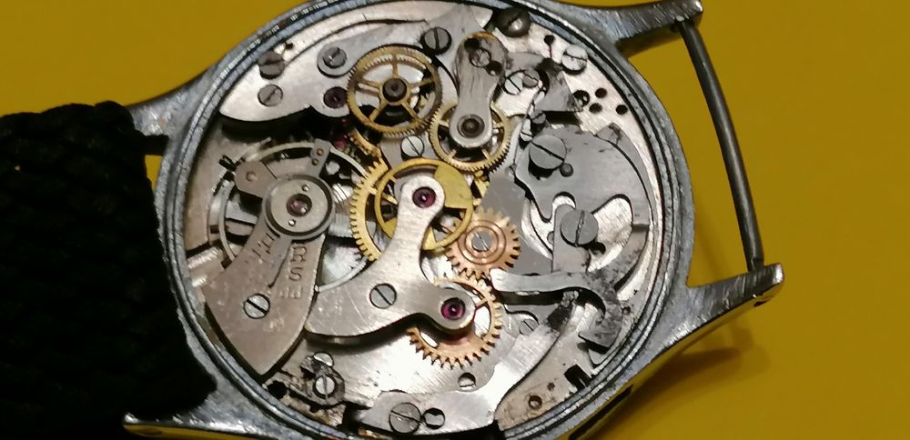 Relógio antigo cronografo Argus anos 40 para restauro