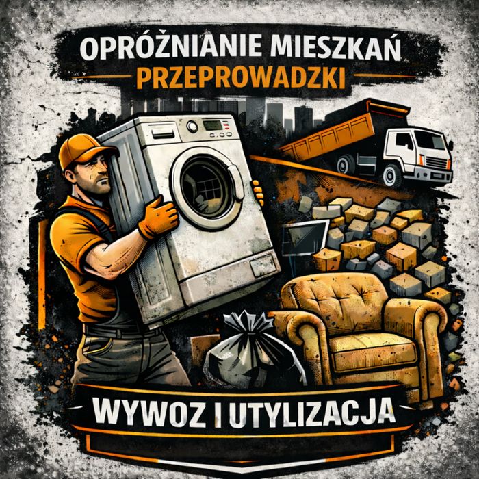 Opróżnianie mieszkań • piwnic • wywóz • przeprowadzki
