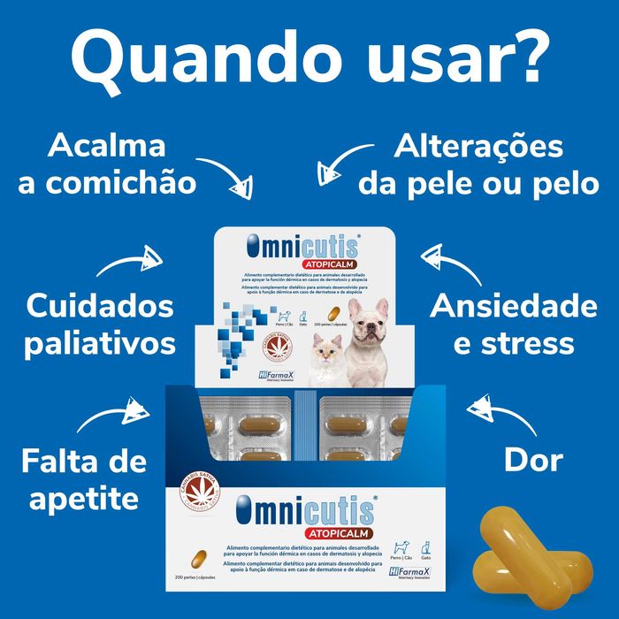 Omnicutis Atopicalm (Entrega 24H) (200 Cáps.)