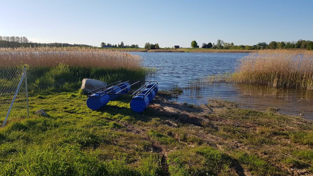 Pomost  pływającu 4 elementy 5m/2,2m plus trap Okazja! Sprzedaż/Zamiana