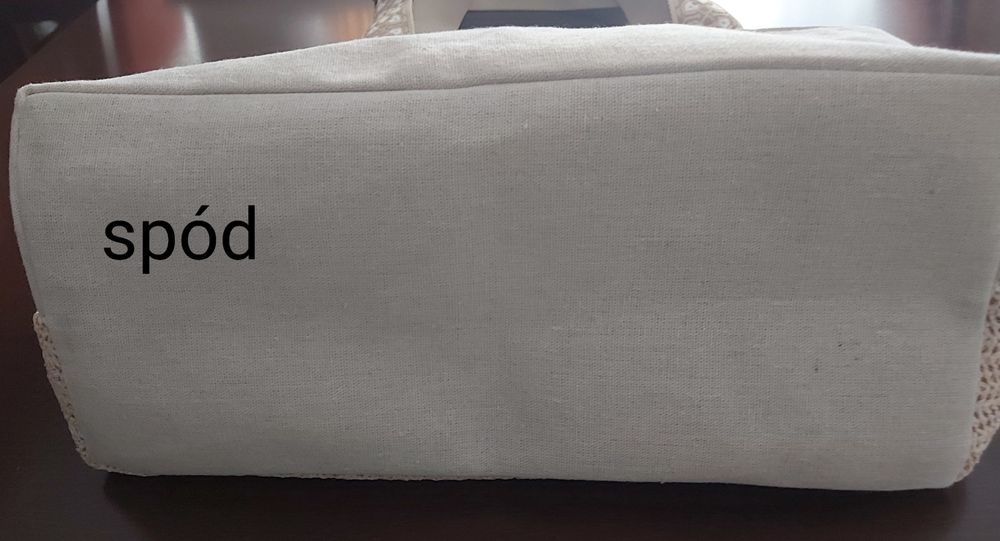 Duża pleciona torba