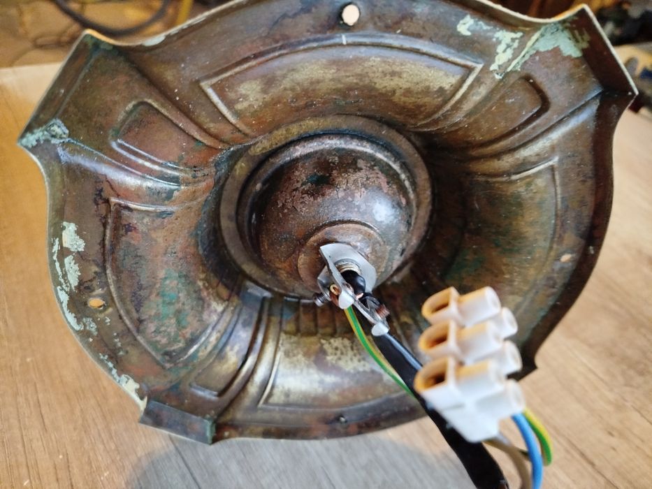 Plafon stara lampa sufitowa Art Deco