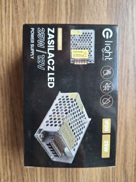 Zasilacz LED 12V 25W Eko-Light IP20 – nowy