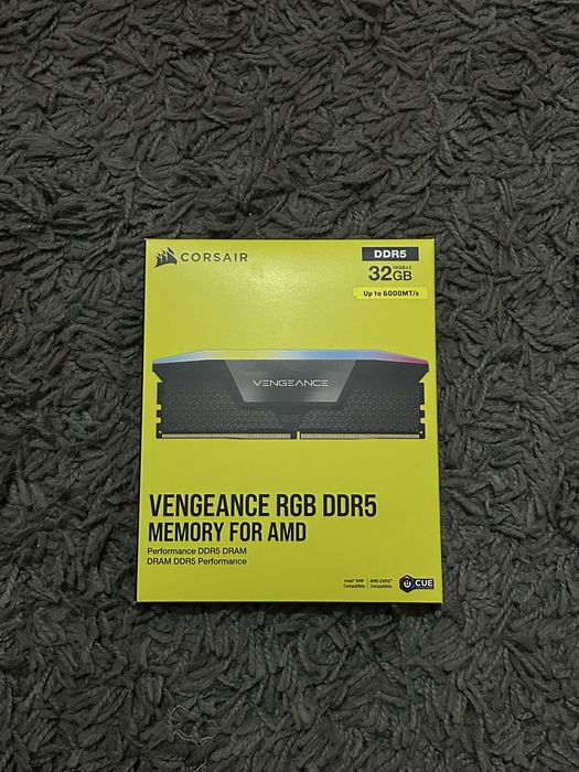 Memória RAM Corsair Vengeance 32GB DDR5 6000MT/s