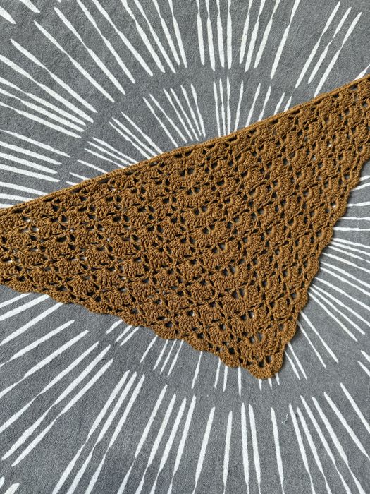 Хустка вязана ,для фотосесії